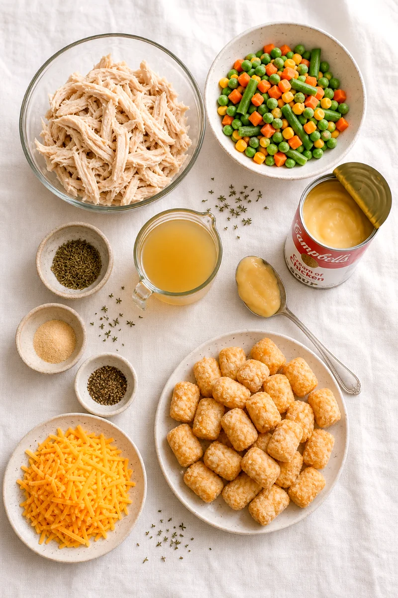chicken-pot-pie-tater-tot-casserole-ingredients