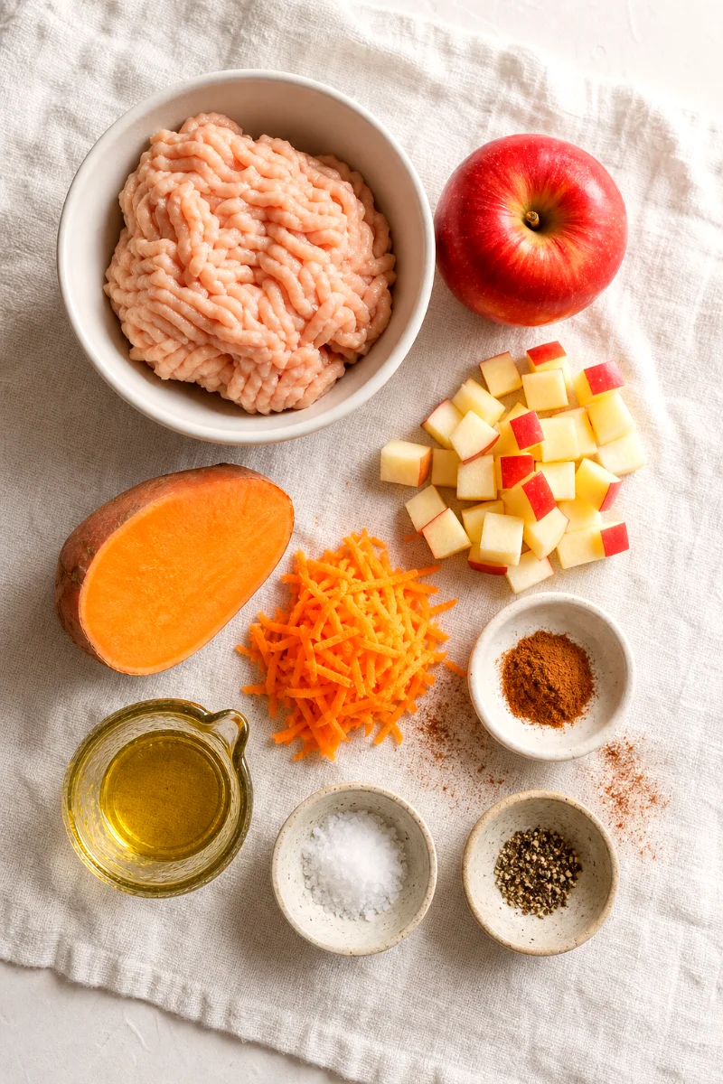 cinnamon-apple-ground-chicken-ingredients