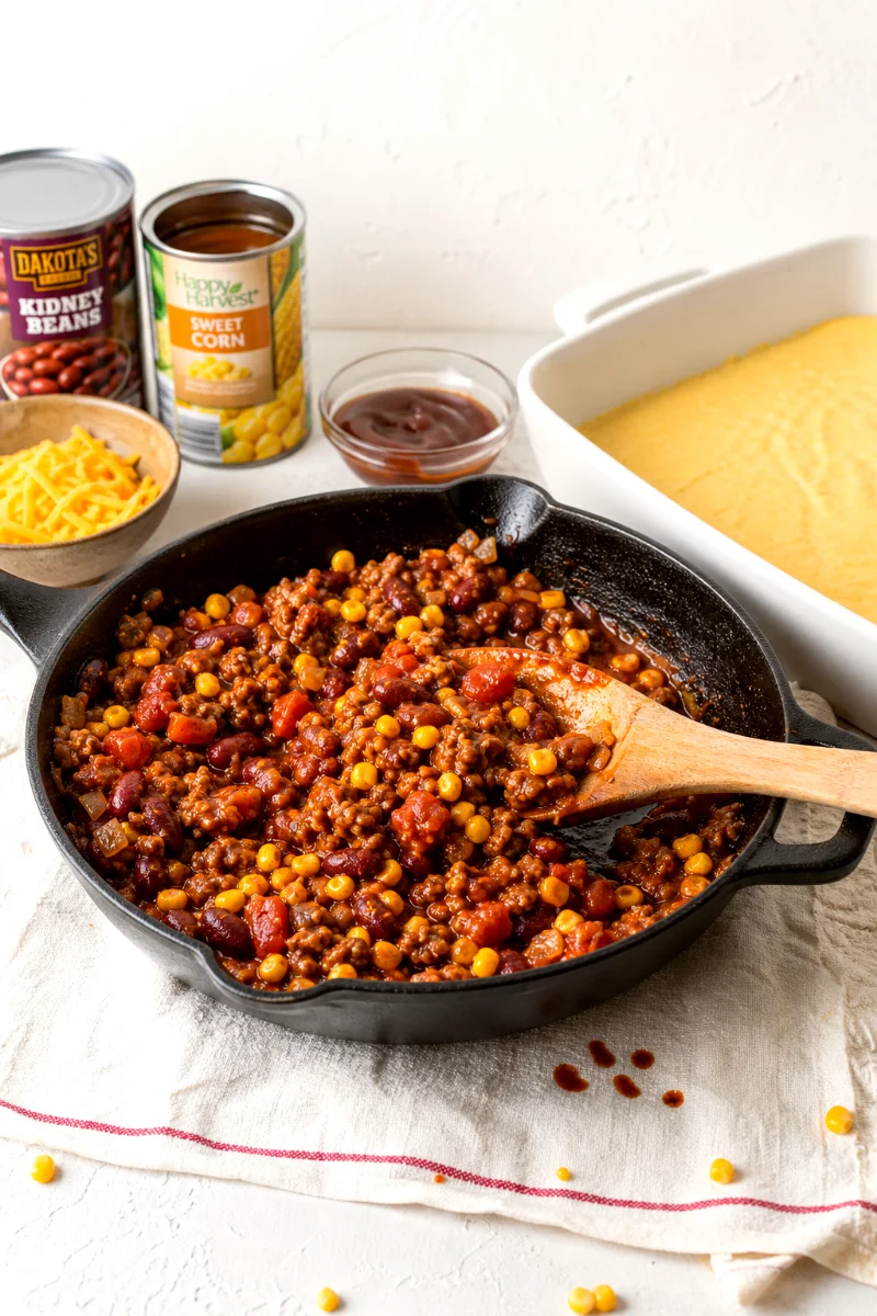 cowboy-cornbread-casserole-cooking-process