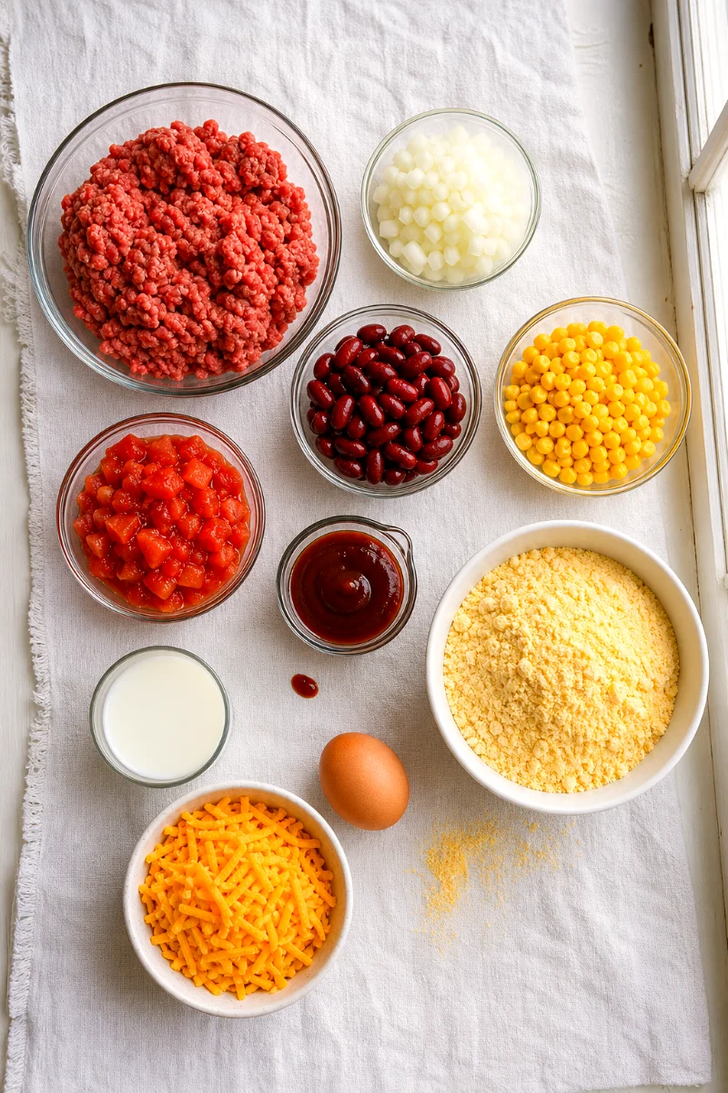 cowboy-cornbread-casserole-ingredients