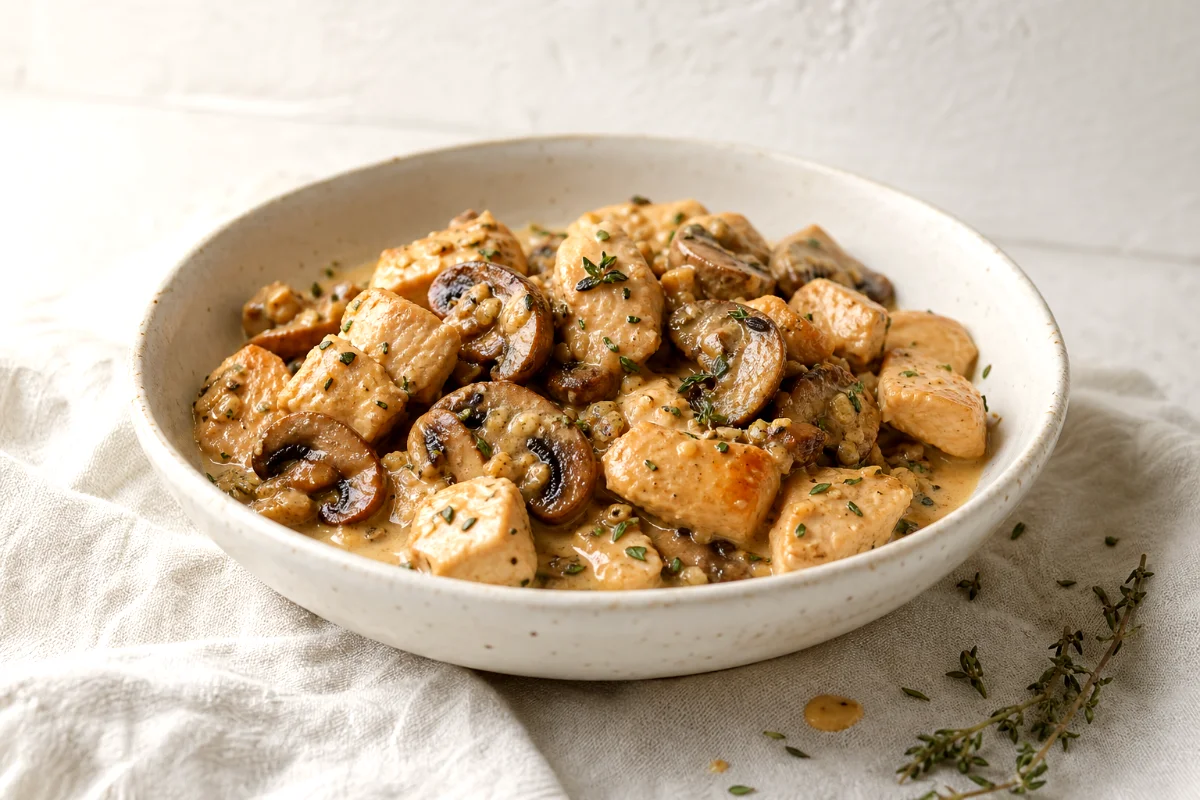 creamy-mushroom-chicken-skillet-featured