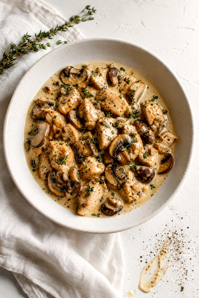 creamy-mushroom-chicken-skillet-food-shot