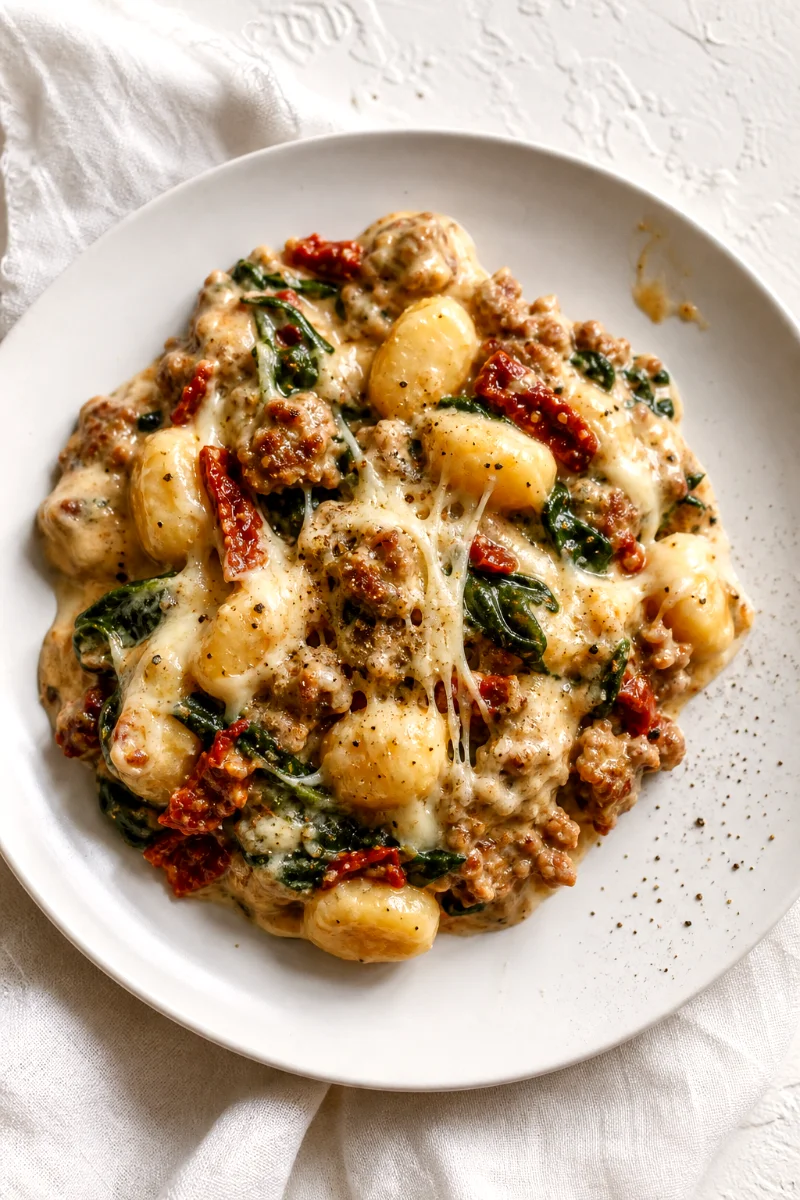creamy-tuscan-sausage-gnocchi-food-shot