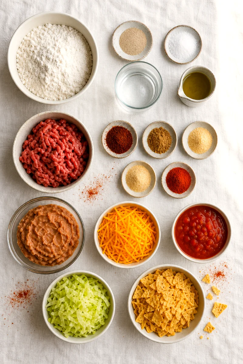 crunchy-taco-pan-pizza-ingredients