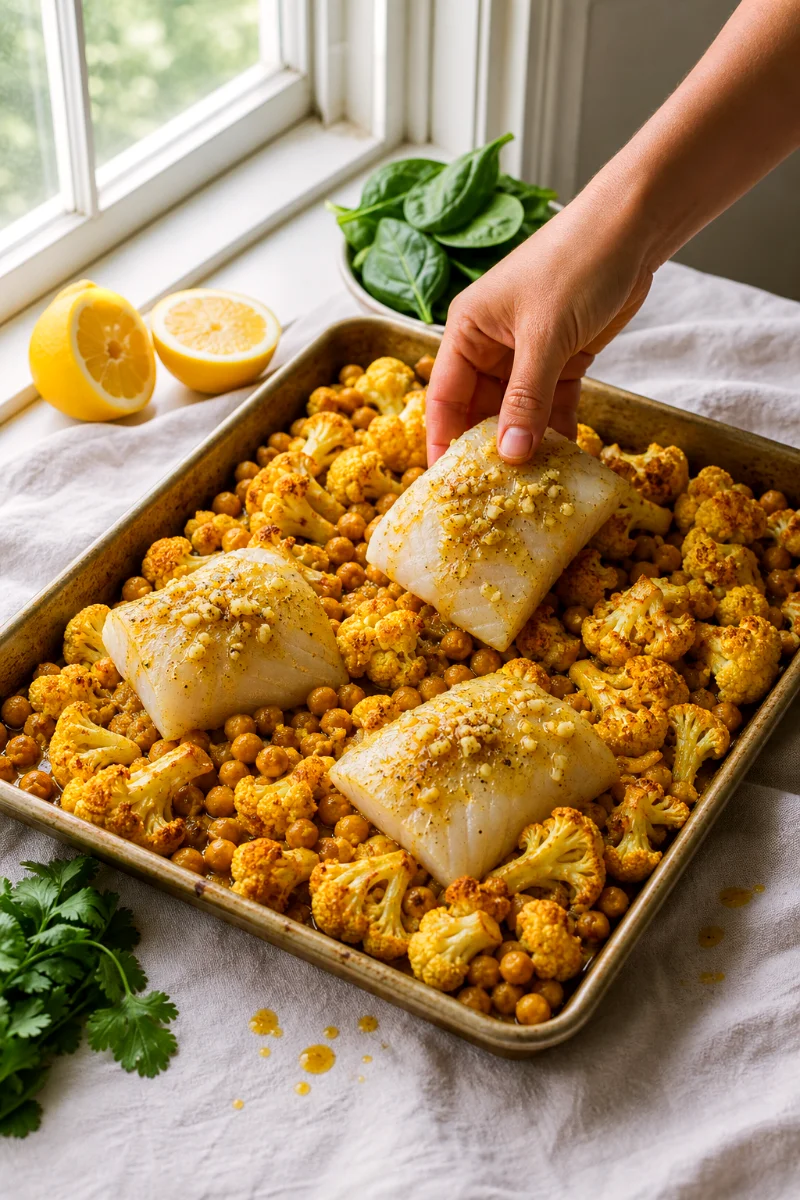 curried-cod-cauliflower-chickpeas-process