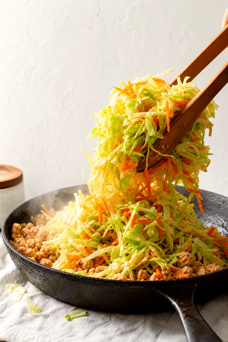 egg-roll-in-a-bowl-cooking-process