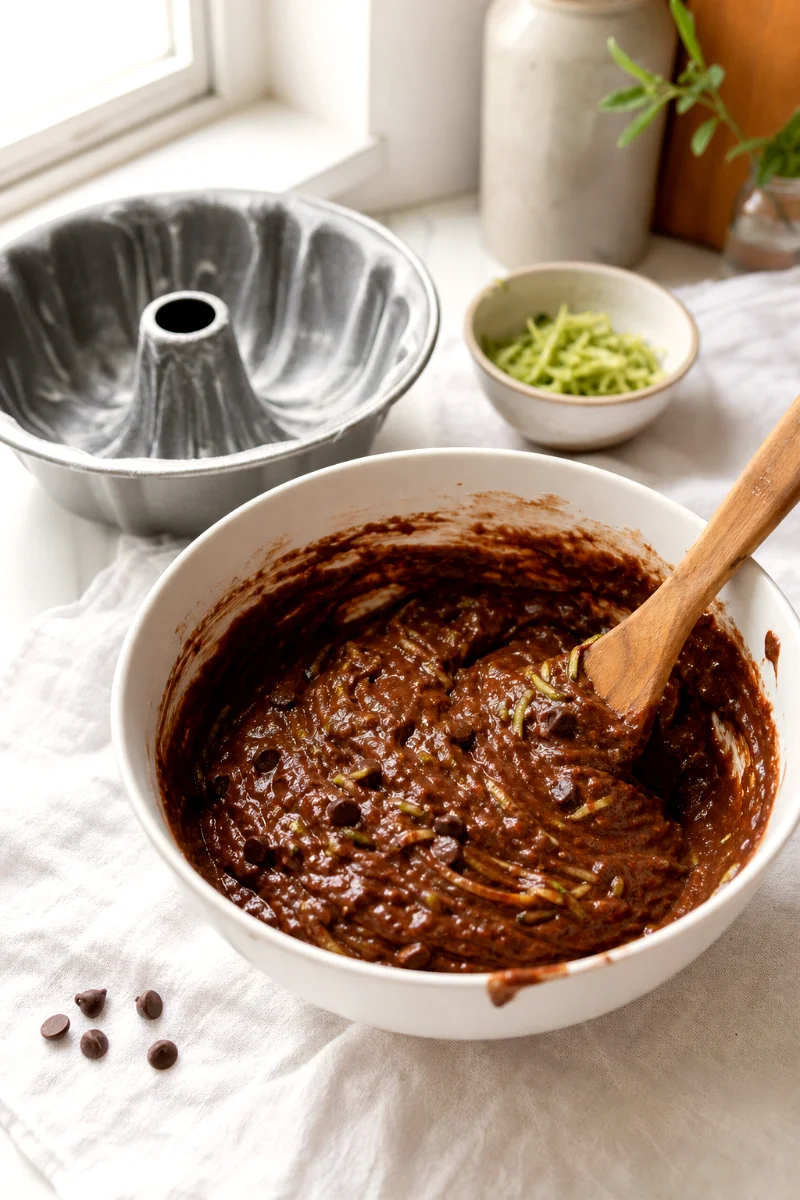 folding-zucchini-chocolate-chip-batter
