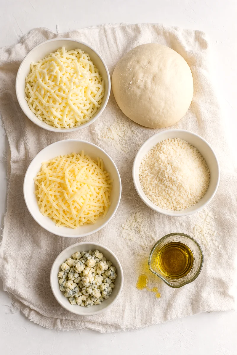 four-cheese-pan-pizza-ingredients