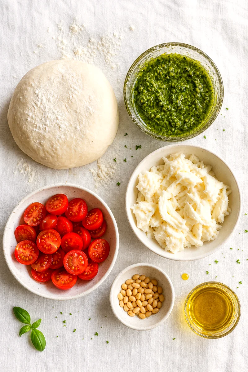 garden-pesto-pan-pizza-ingredients