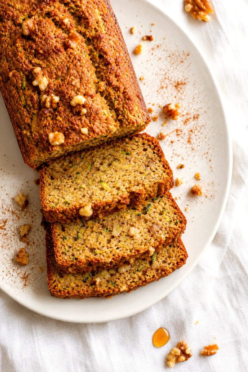 gluten-free-zucchini-bread-slices-top-down