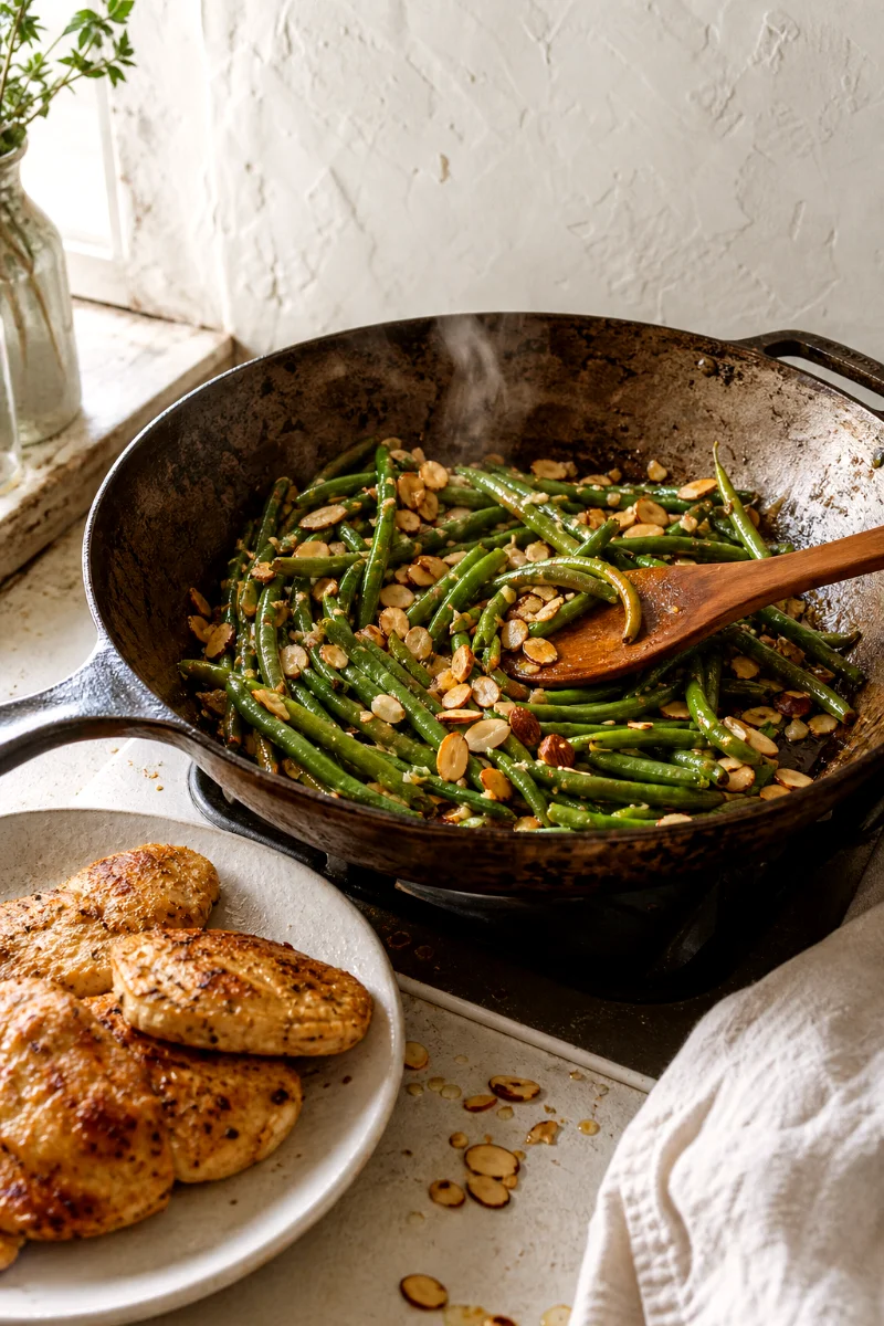 green-bean-almond-chicken-cooking-process