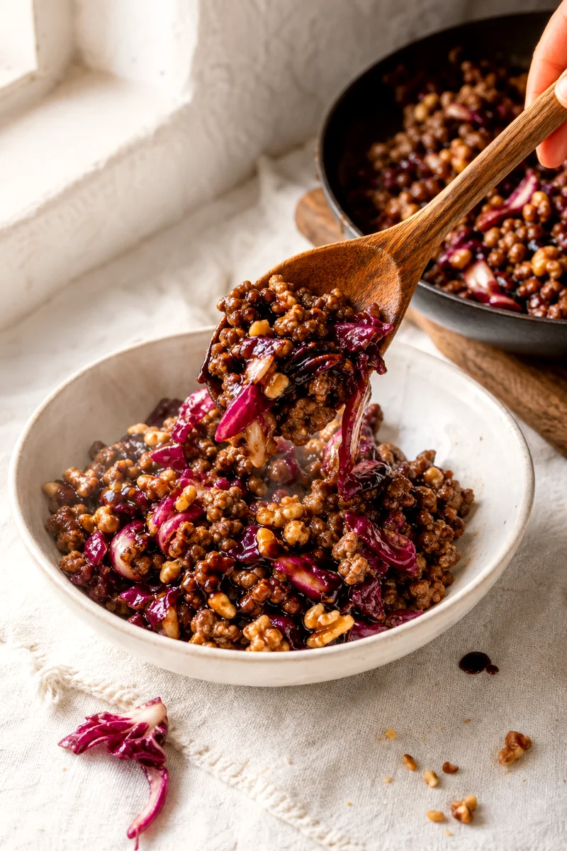ground-beef-radicchio-serving
