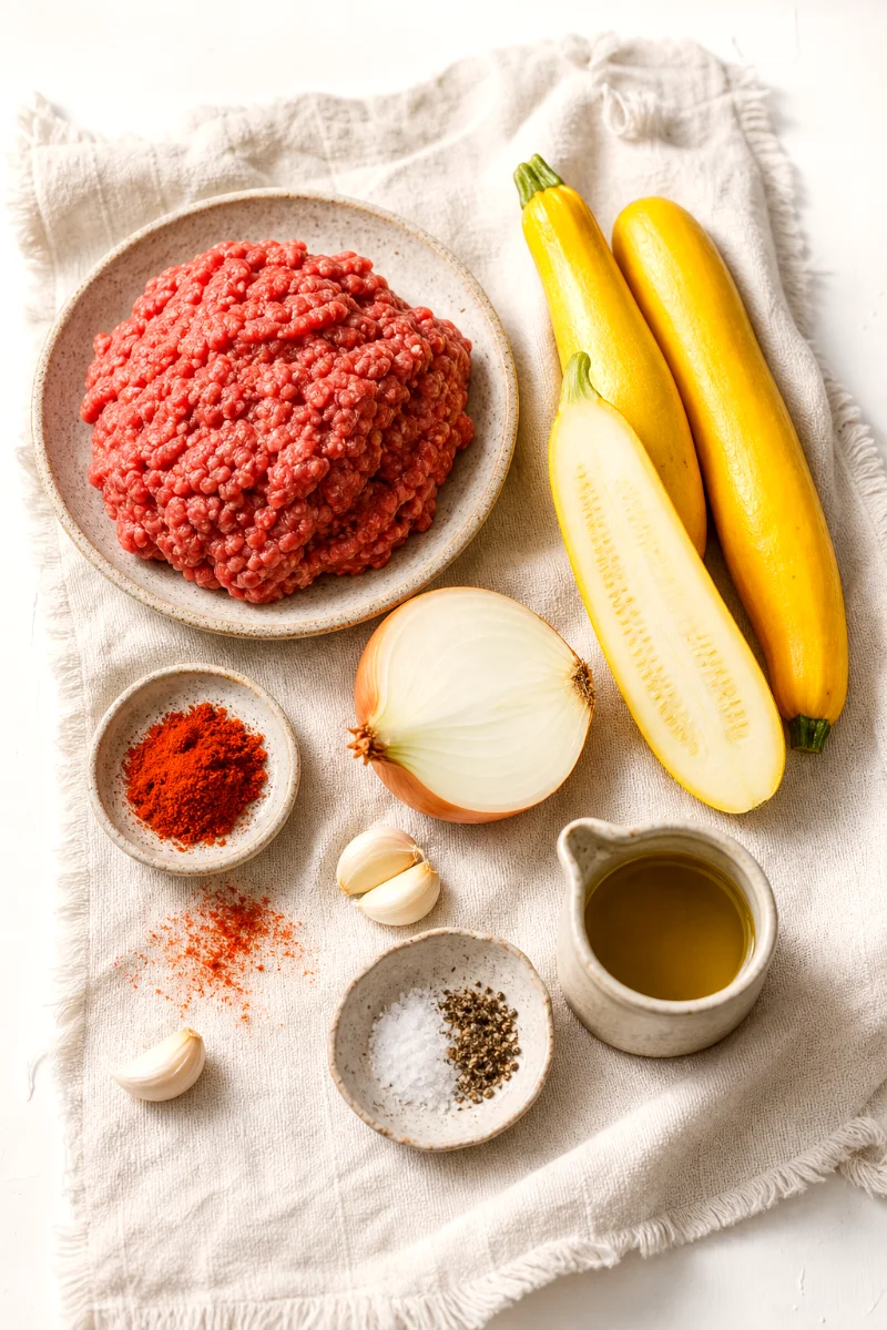ground-beef-yellow-squash-hash-ingredients
