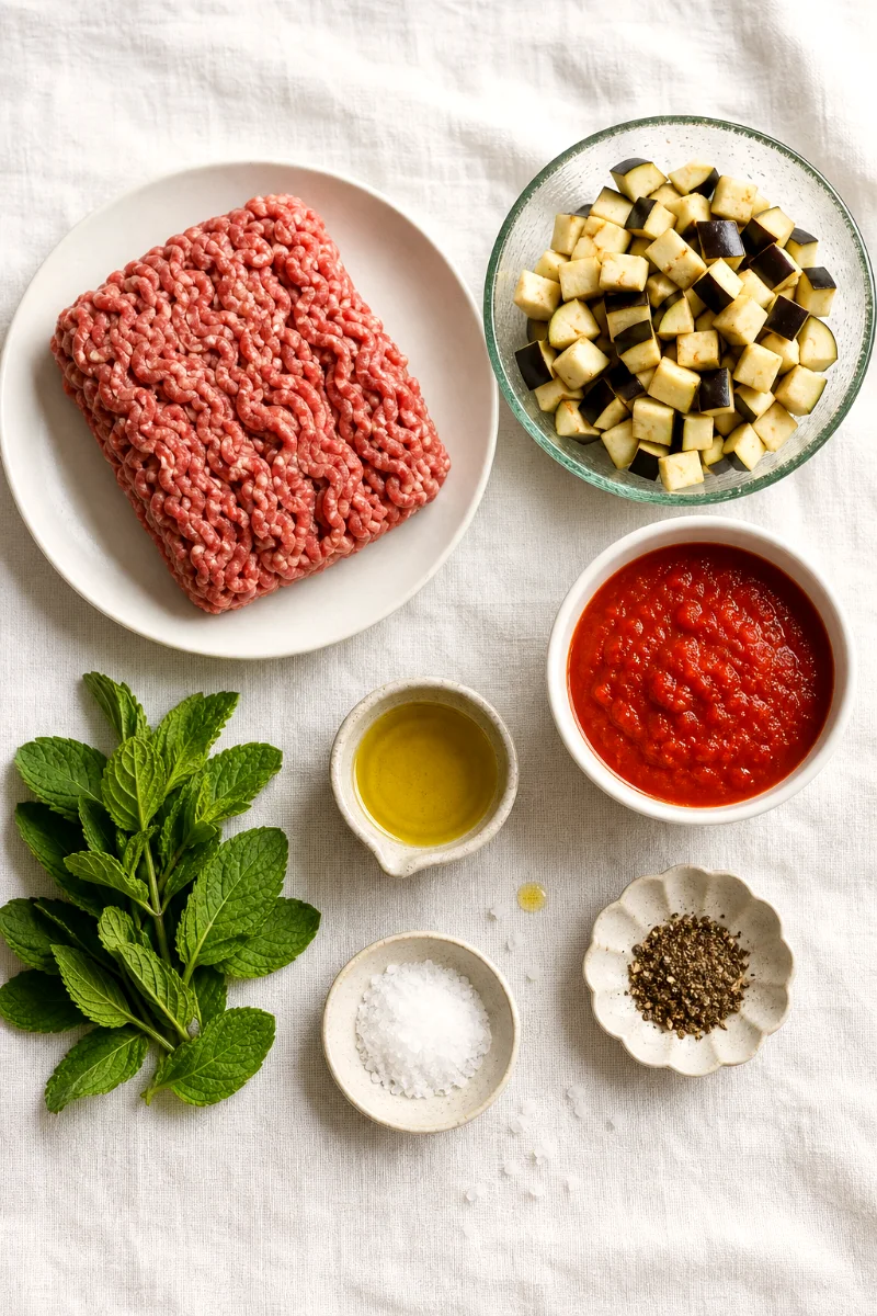 ground-lamb-eggplant-ragout-ingredients