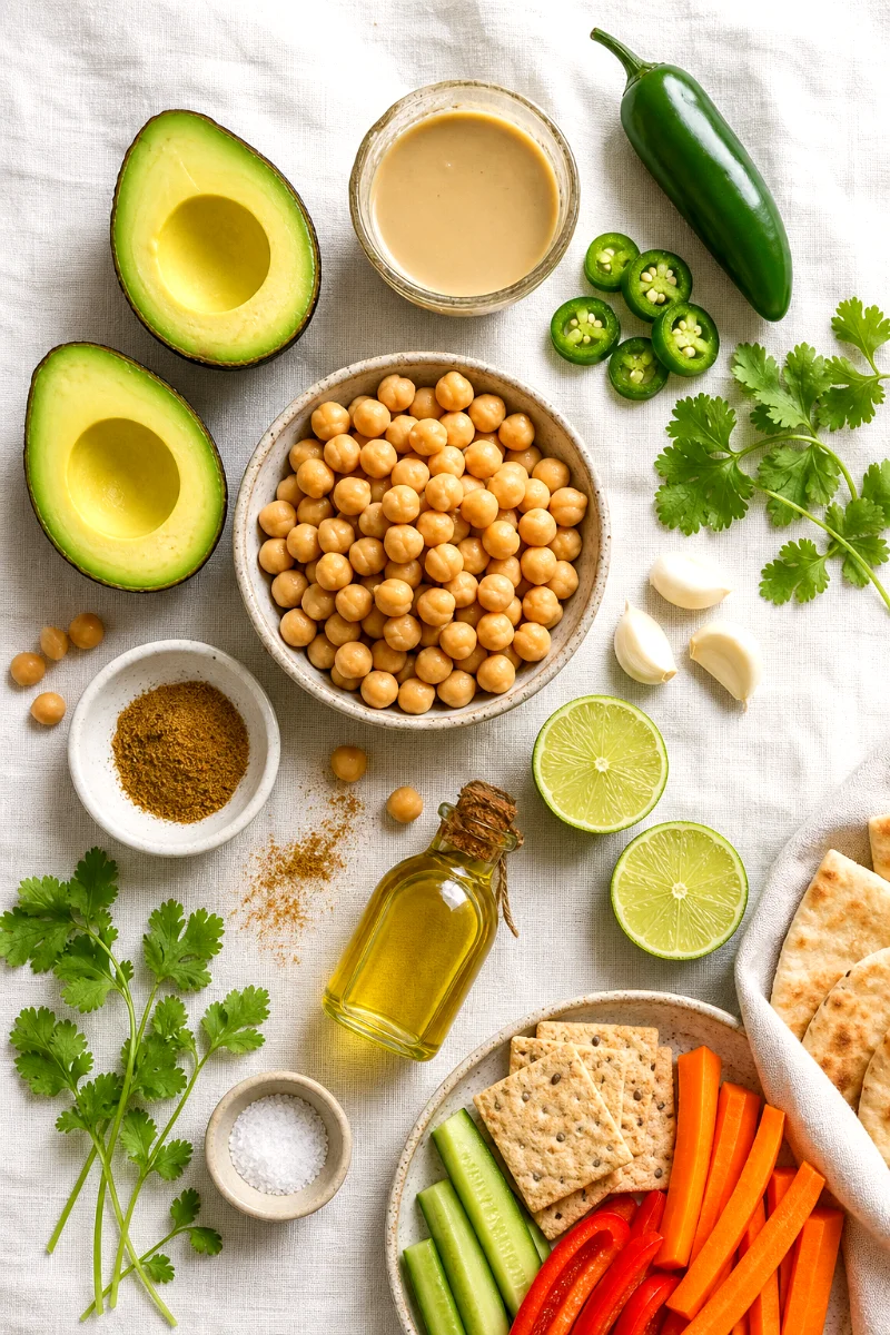 jalapeno-avocado-hummus-ingredients