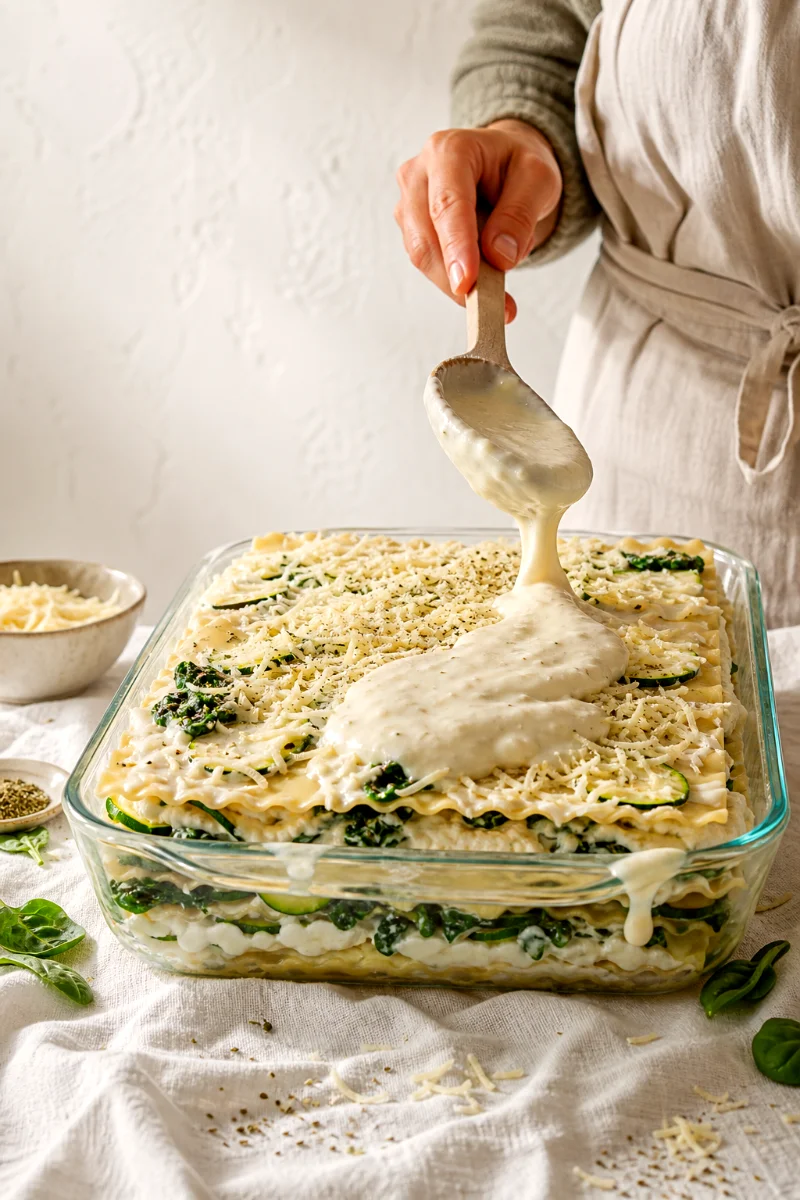 layering-creamy-zucchini-spinach-lasagna