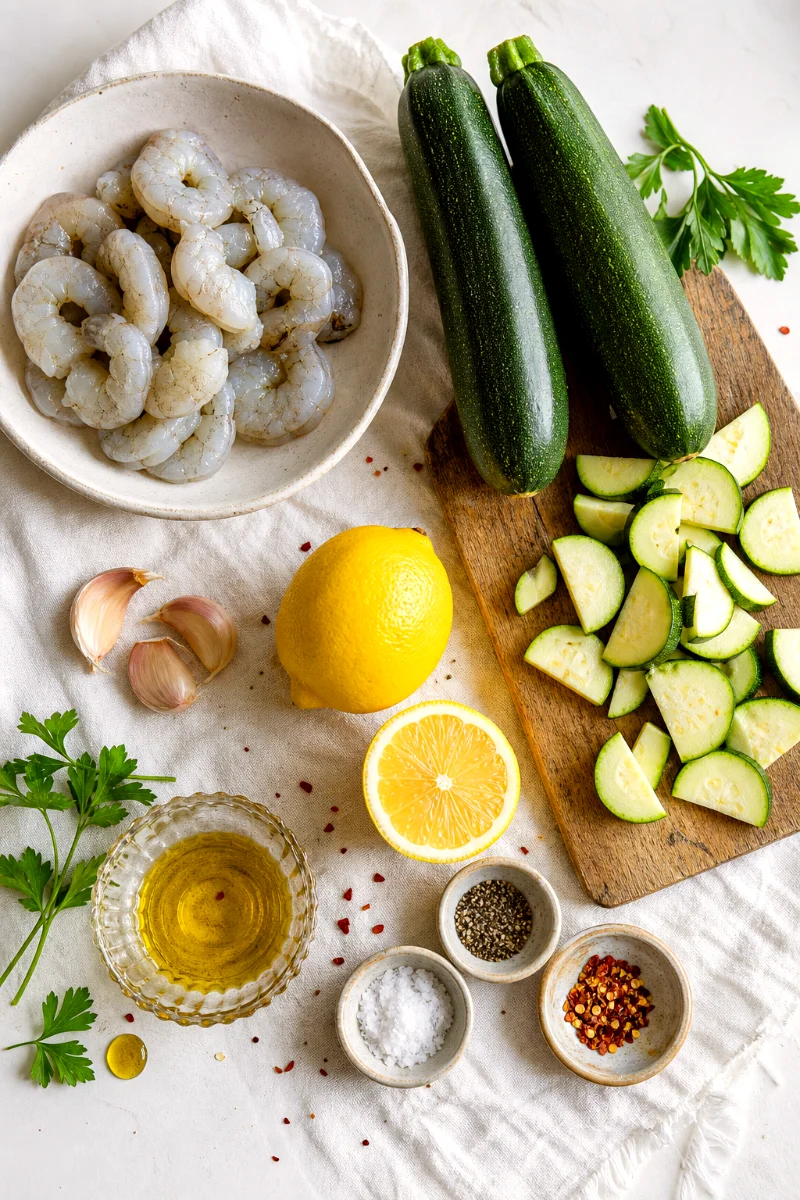 lemon-garlic-shrimp-zucchini-ingredients