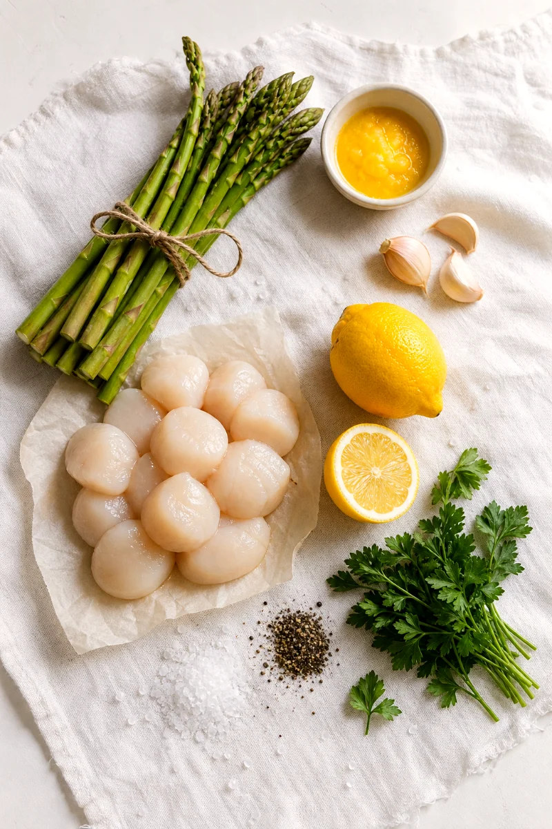 lemon-herb-scallops-ingredients-flatlay