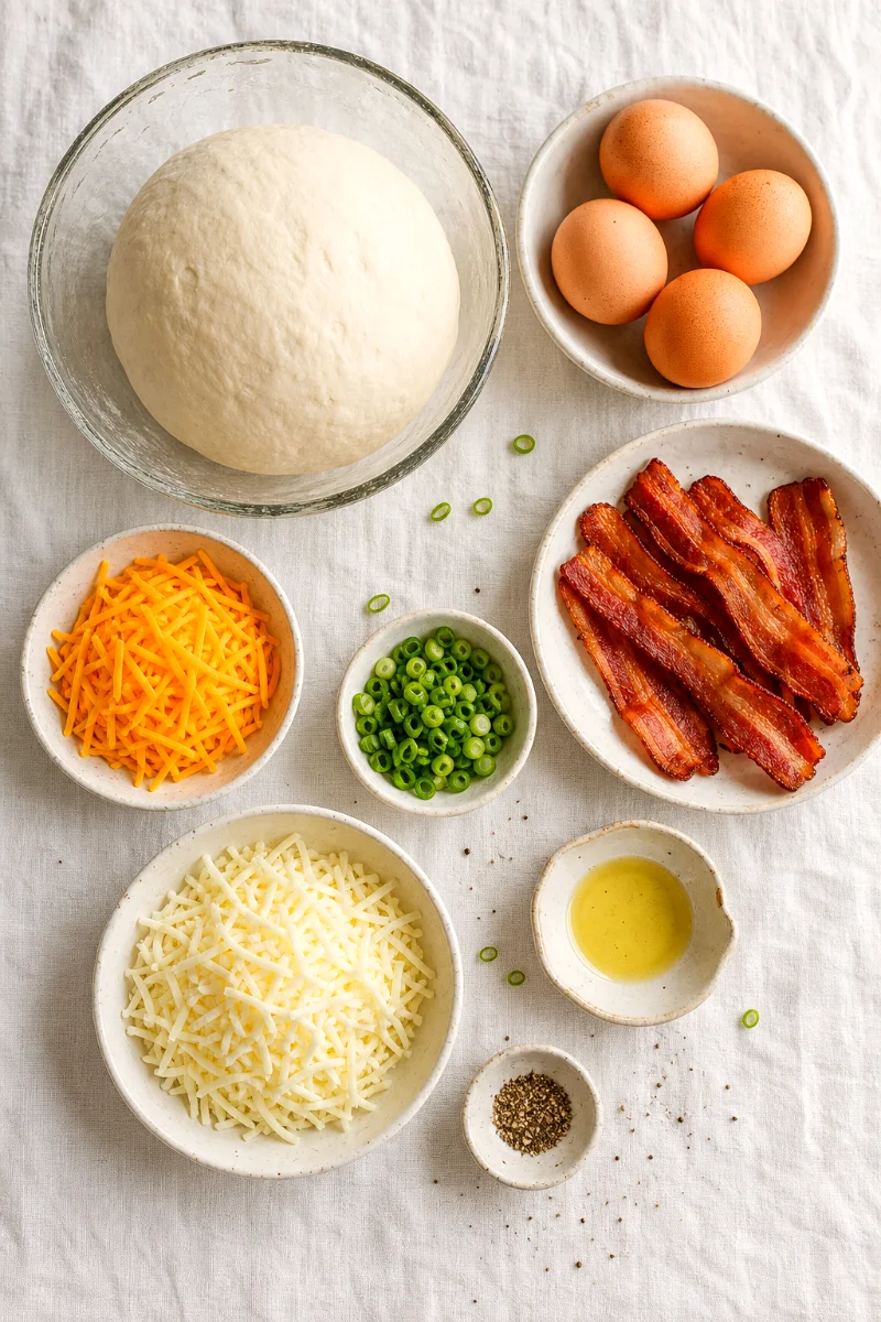 loaded-breakfast-pan-pizza-ingredients