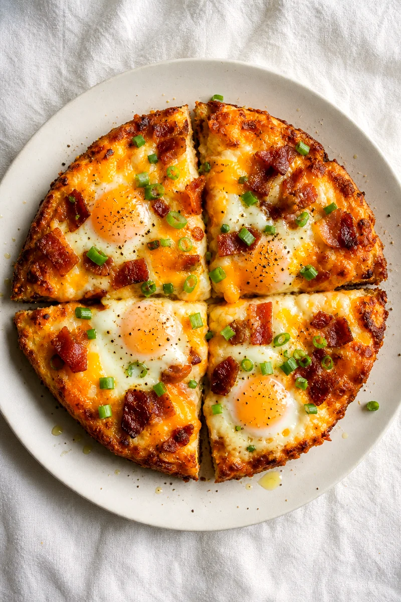 loaded-breakfast-pan-pizza-top-down