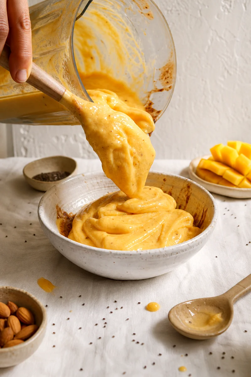 mango-almond-smoothie-bowl-blending-process