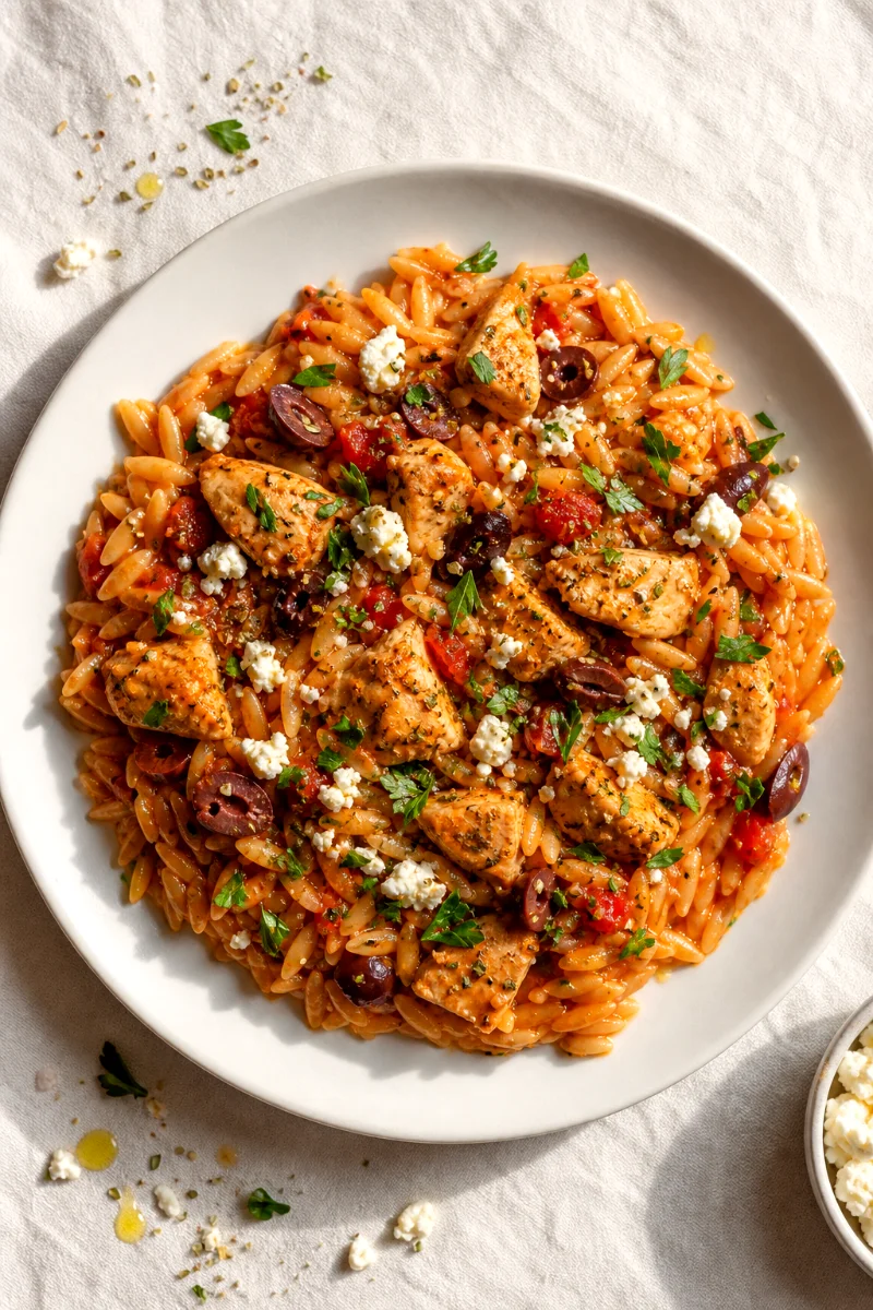 mediterranean-chicken-orzo-top-down