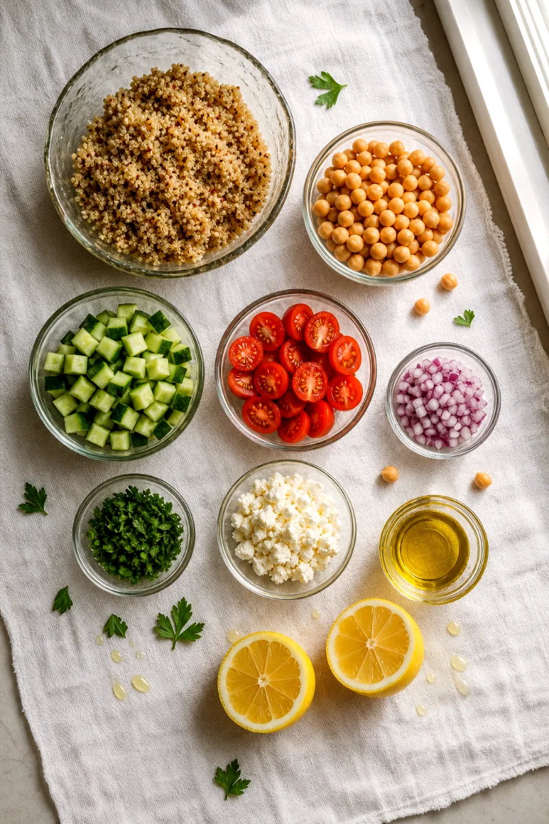 mediterranean-chickpea-quinoa-salad-ingredients