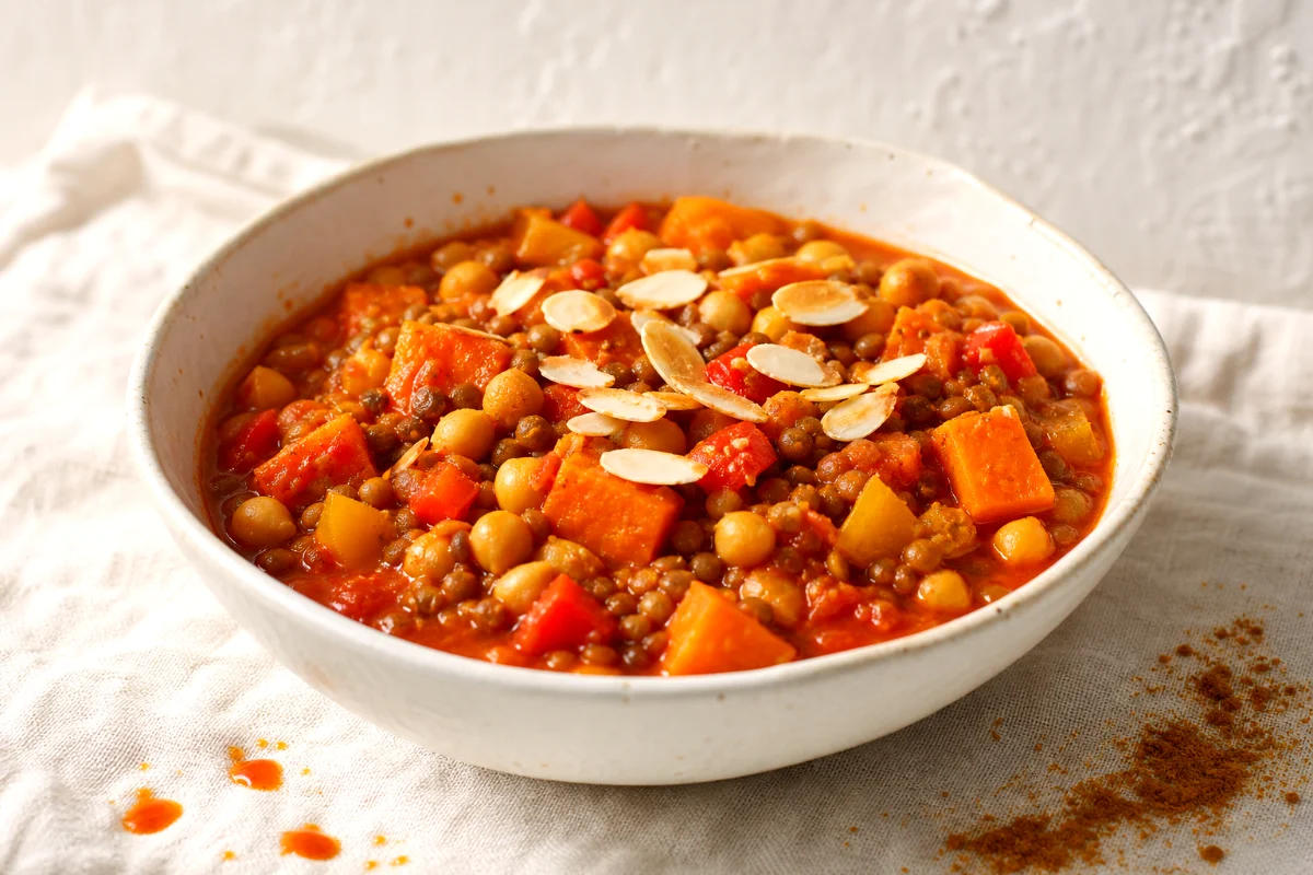 moroccan-chickpea-lentil-stew-featured