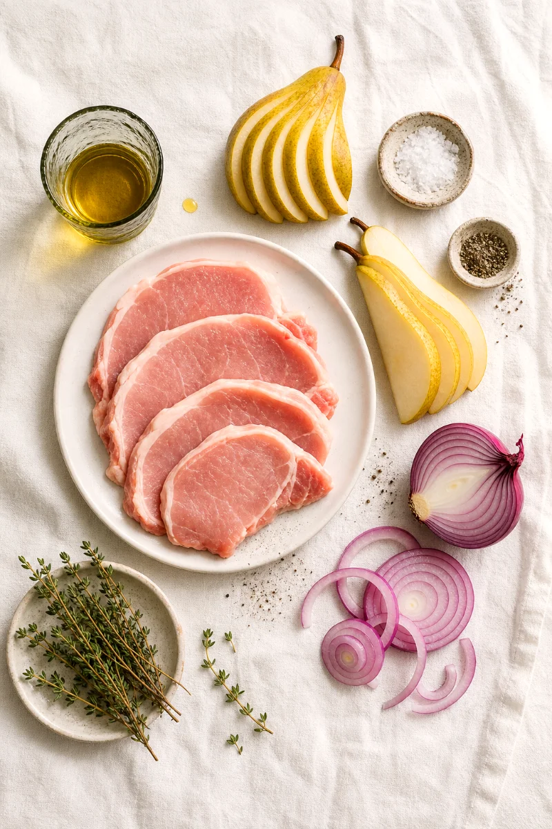 pork-chops-pears-ingredients