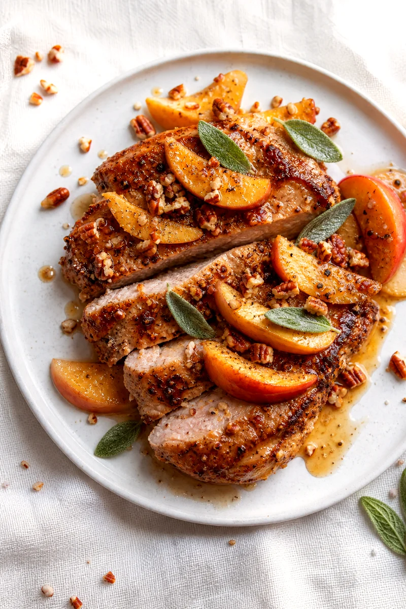 pork-chops-pecans-apples-sage-top-down