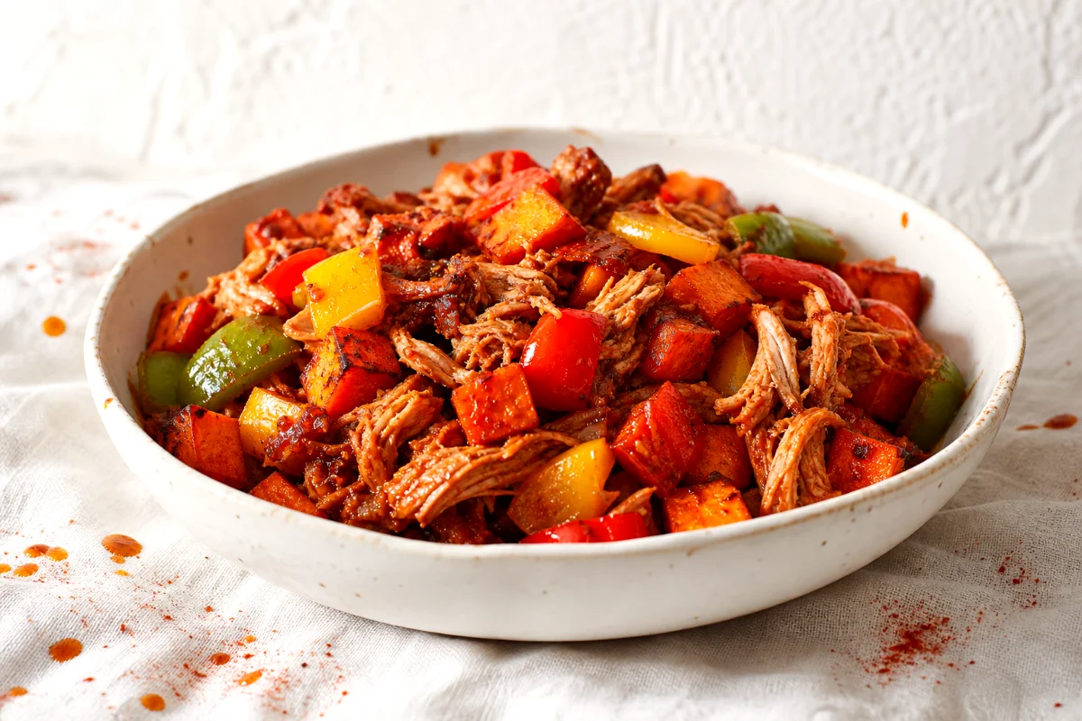 pulled-pork-sweet-potato-skillet-featured