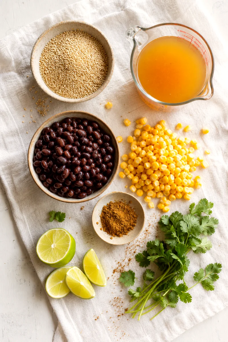 southwest-quinoa-skillet-ingredients