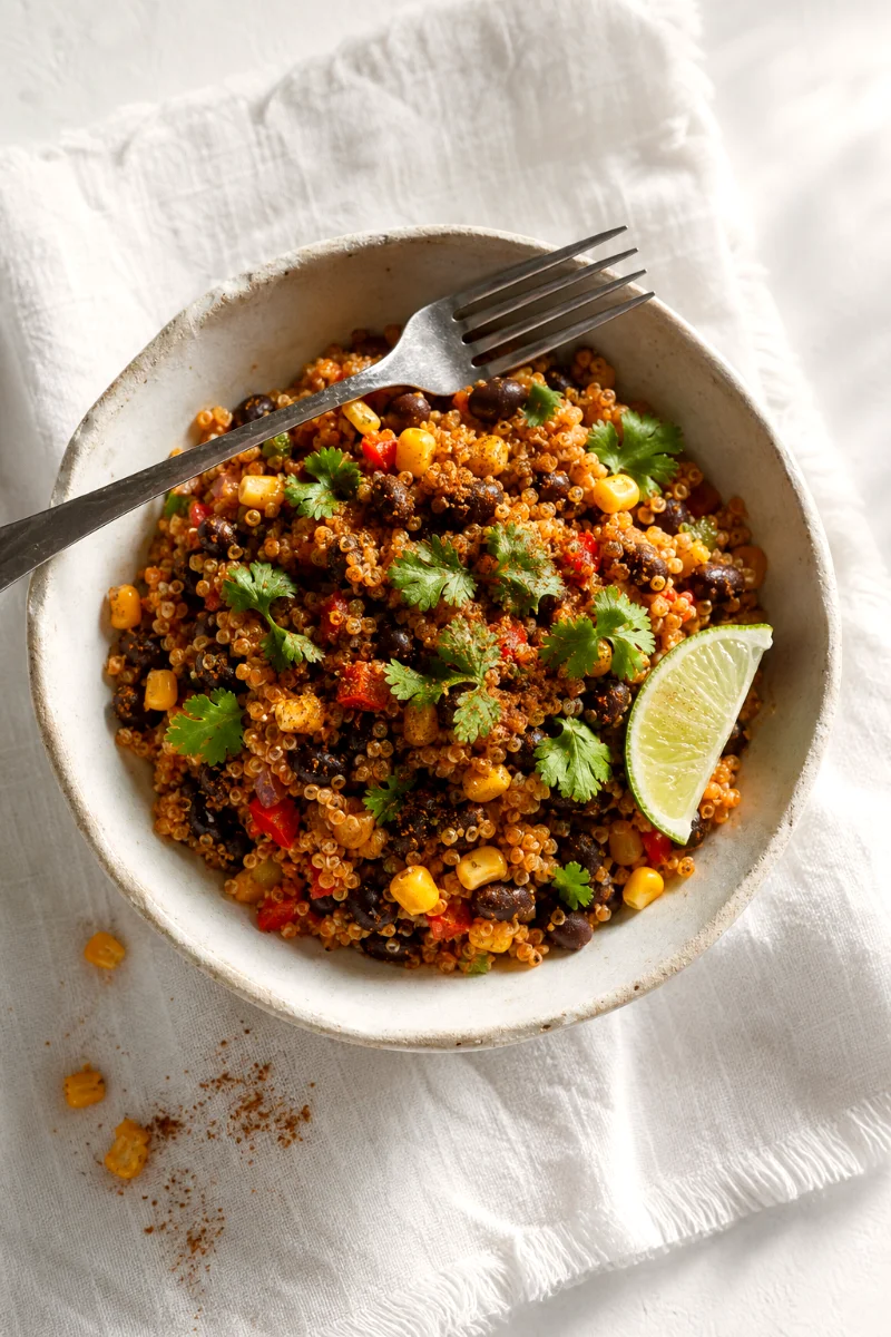 southwest-quinoa-skillet-top-down