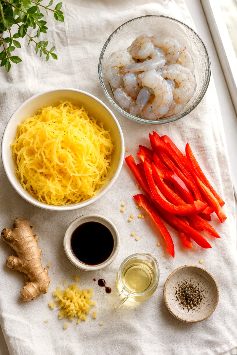 spaghetti-squash-shrimp-stir-fry-ingredients
