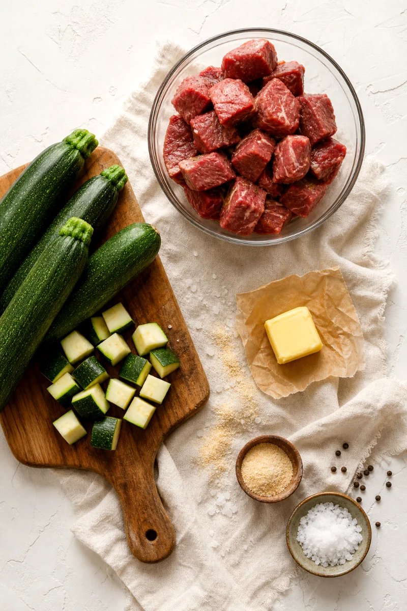 steak-bites-charred-zucchini-ingredients