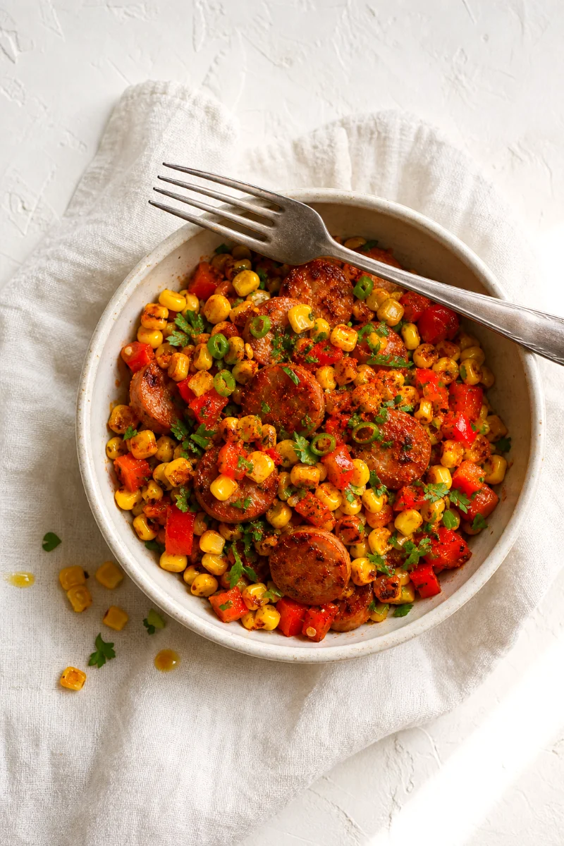 summer-corn-and-sausage-hash-food-shot