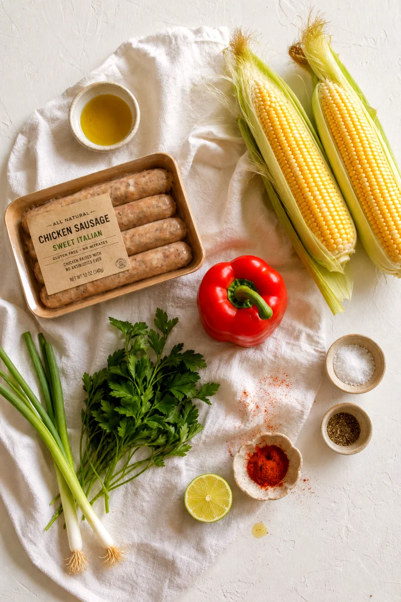 summer-corn-and-sausage-hash-ingredients