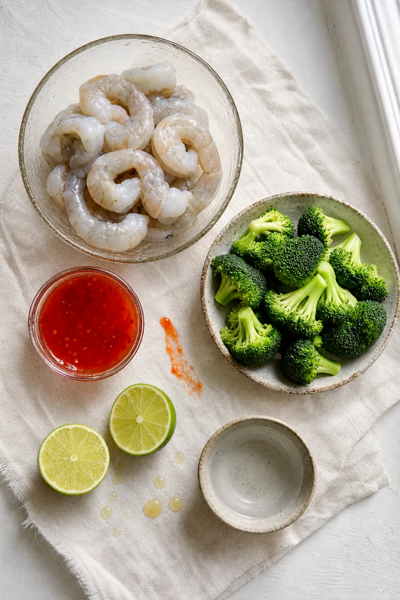 sweet-chili-shrimp-broccoli-ingredients
