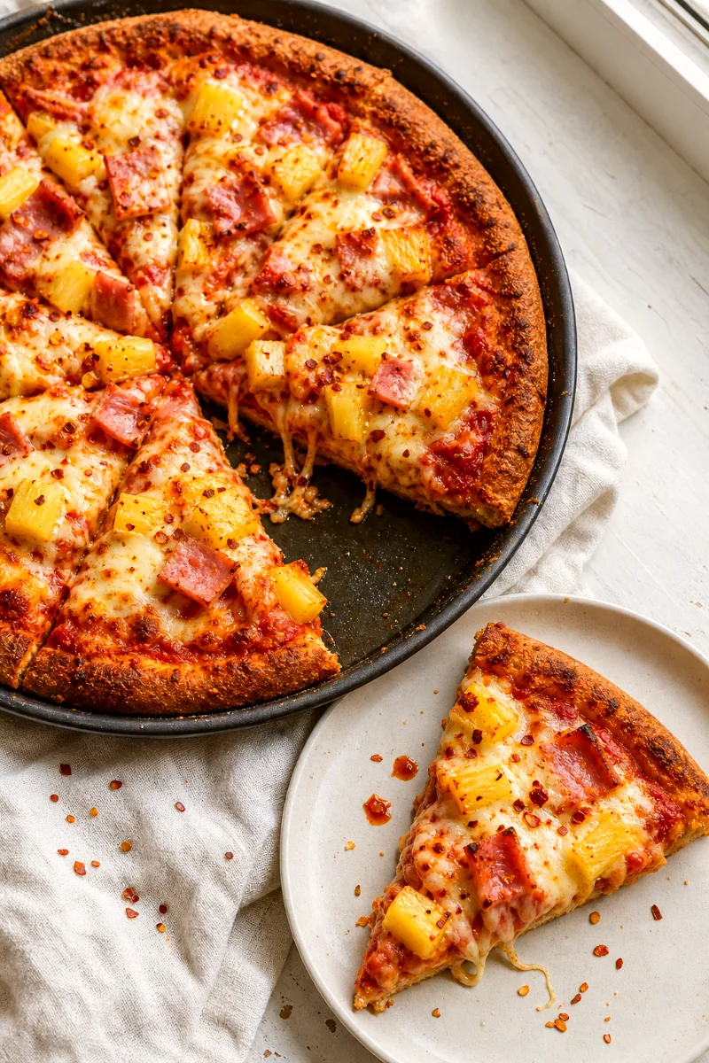 sweet-heat-hawaiian-pan-pizza-top-down