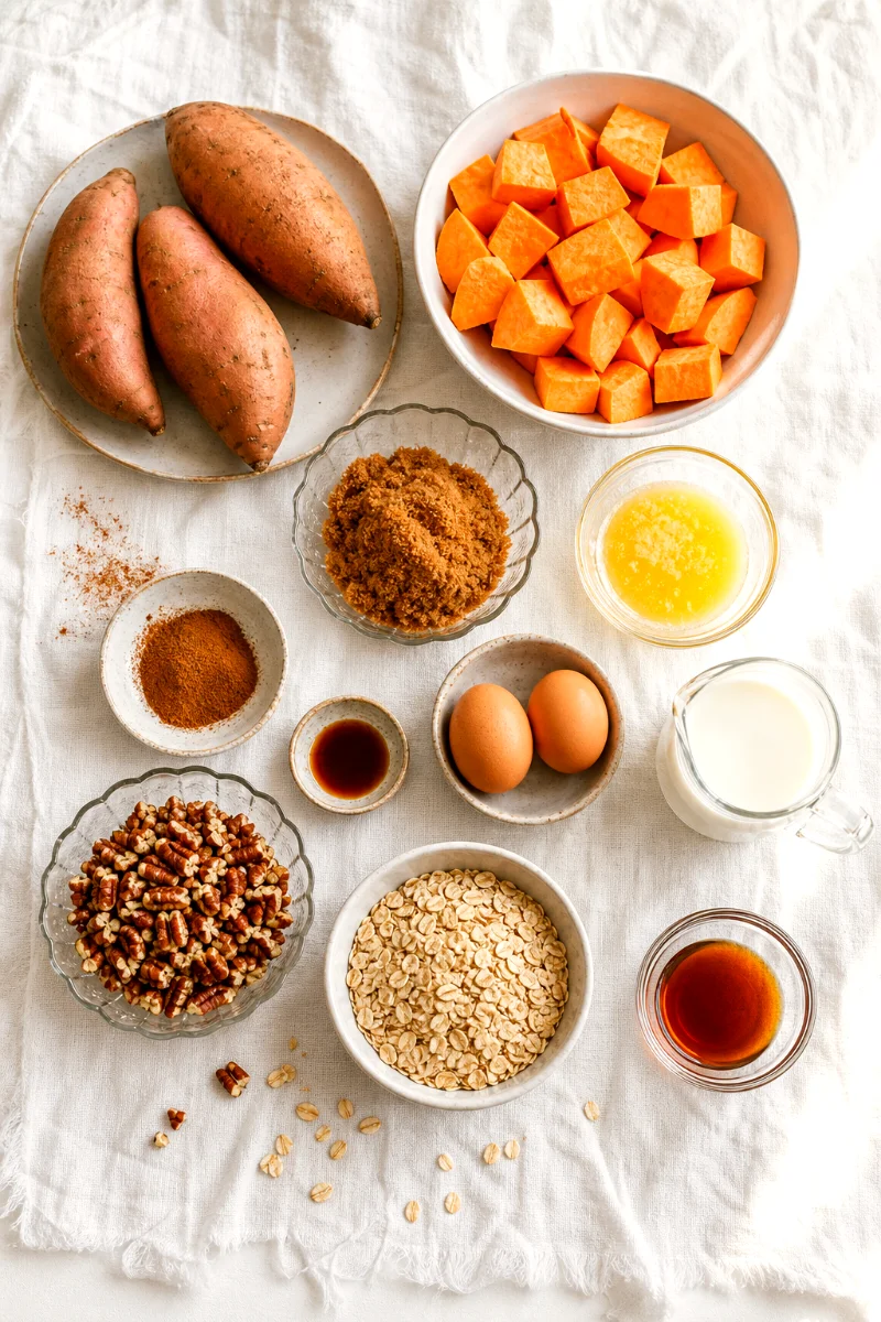sweet-potato-casserole-ingredients-flat-lay