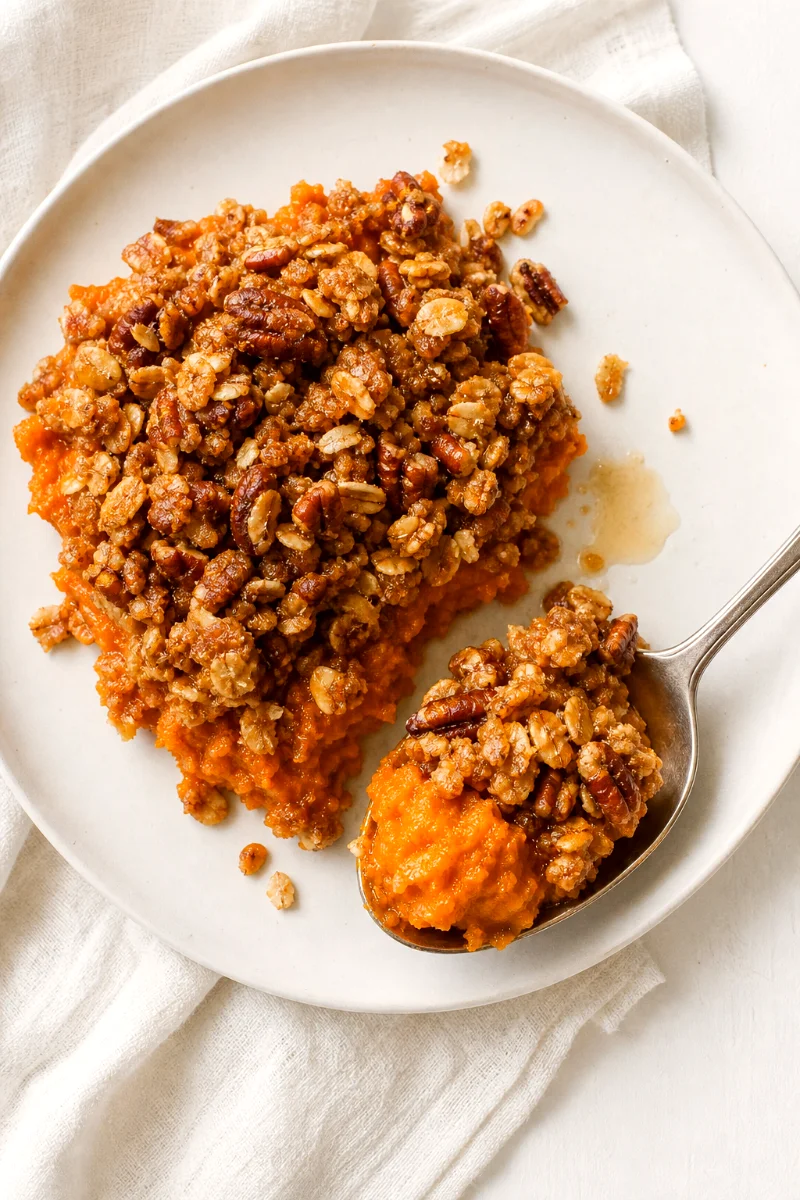 sweet-potato-casserole-top-down-serving