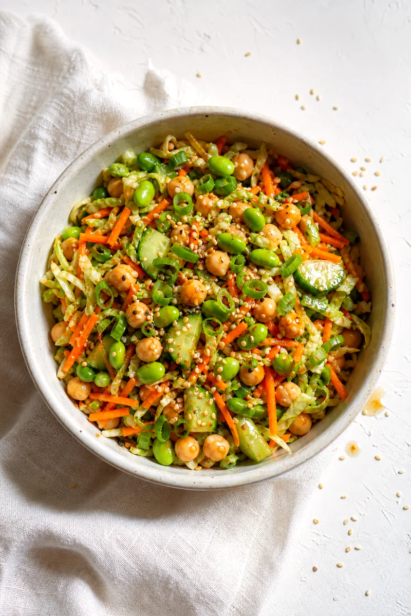 top-down-chickpea-edamame-crunch-salad