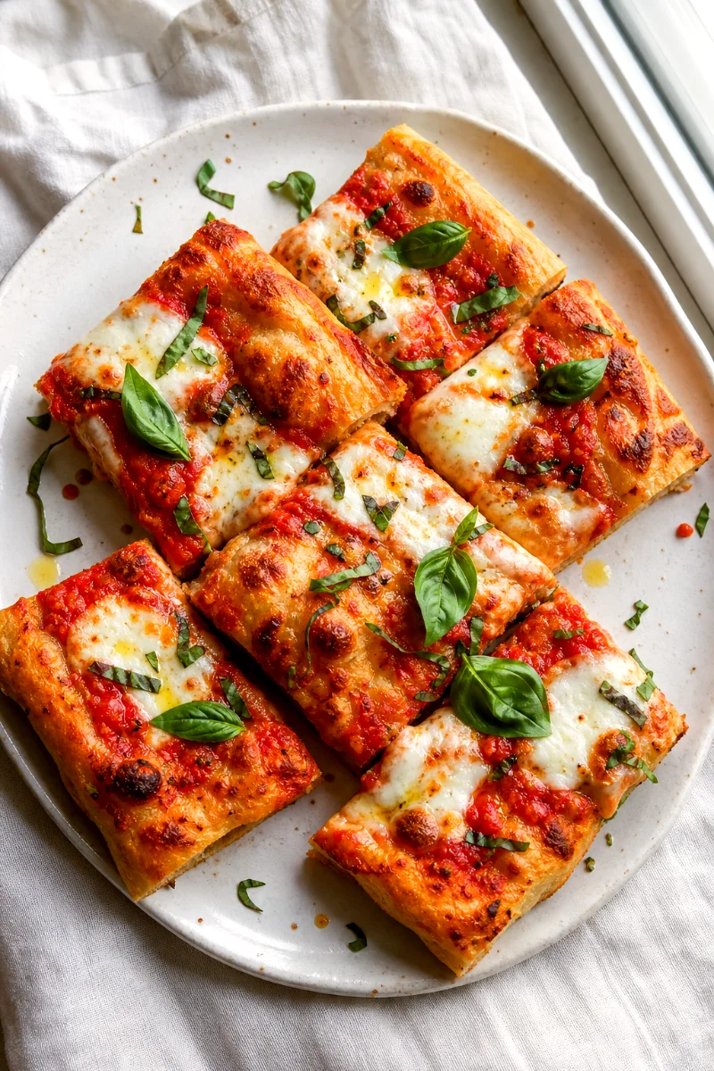 top-down-focaccia-margherita-pan-pizza