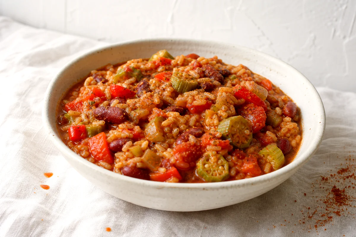 vegan-red-bean-jambalaya-close-up