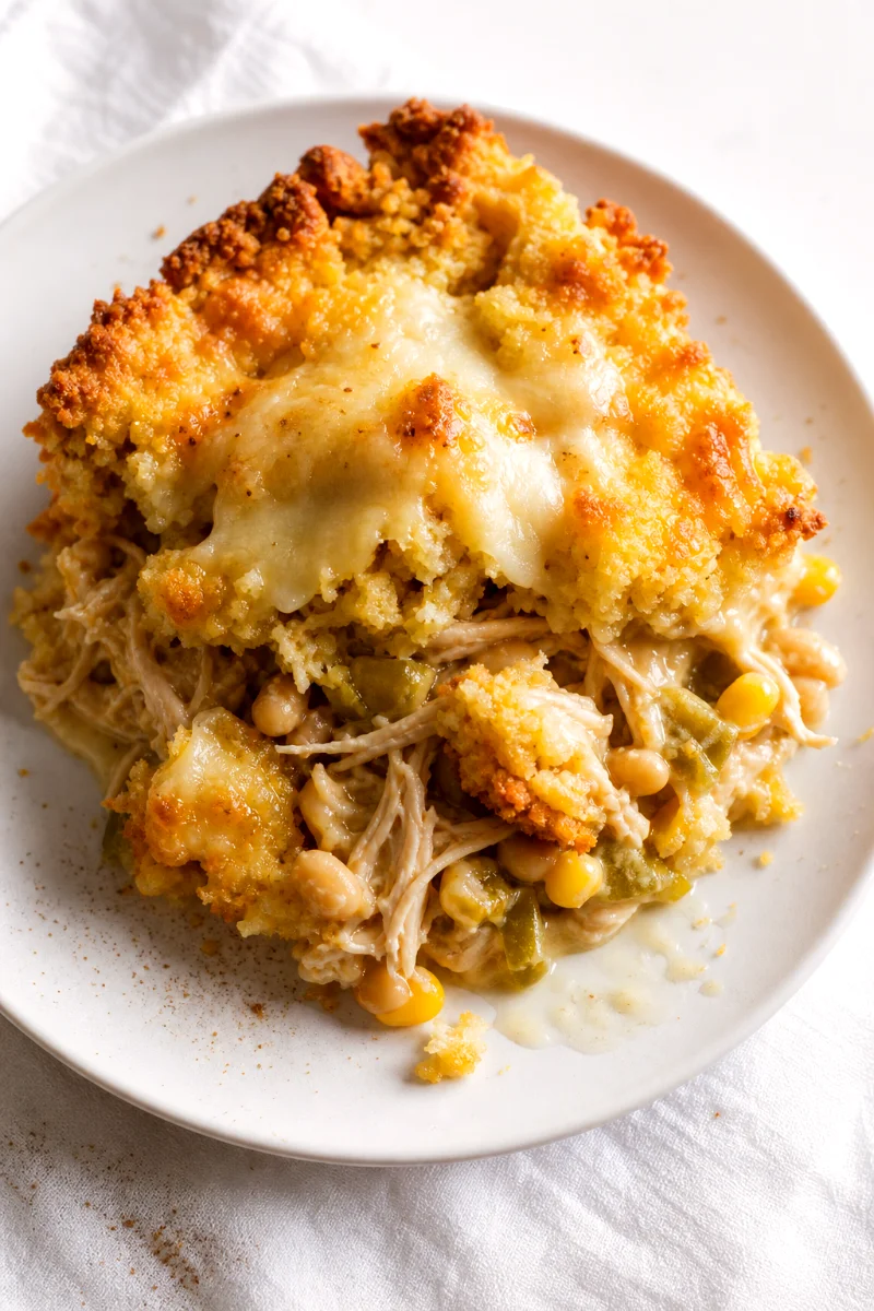 white-chicken-chili-cornbread-casserole-food-shot