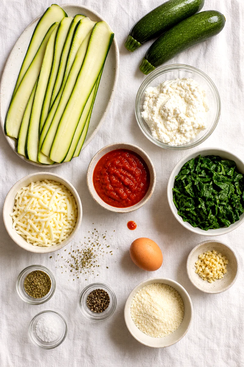 zucchini-lasagna-roll-ups-ingredients