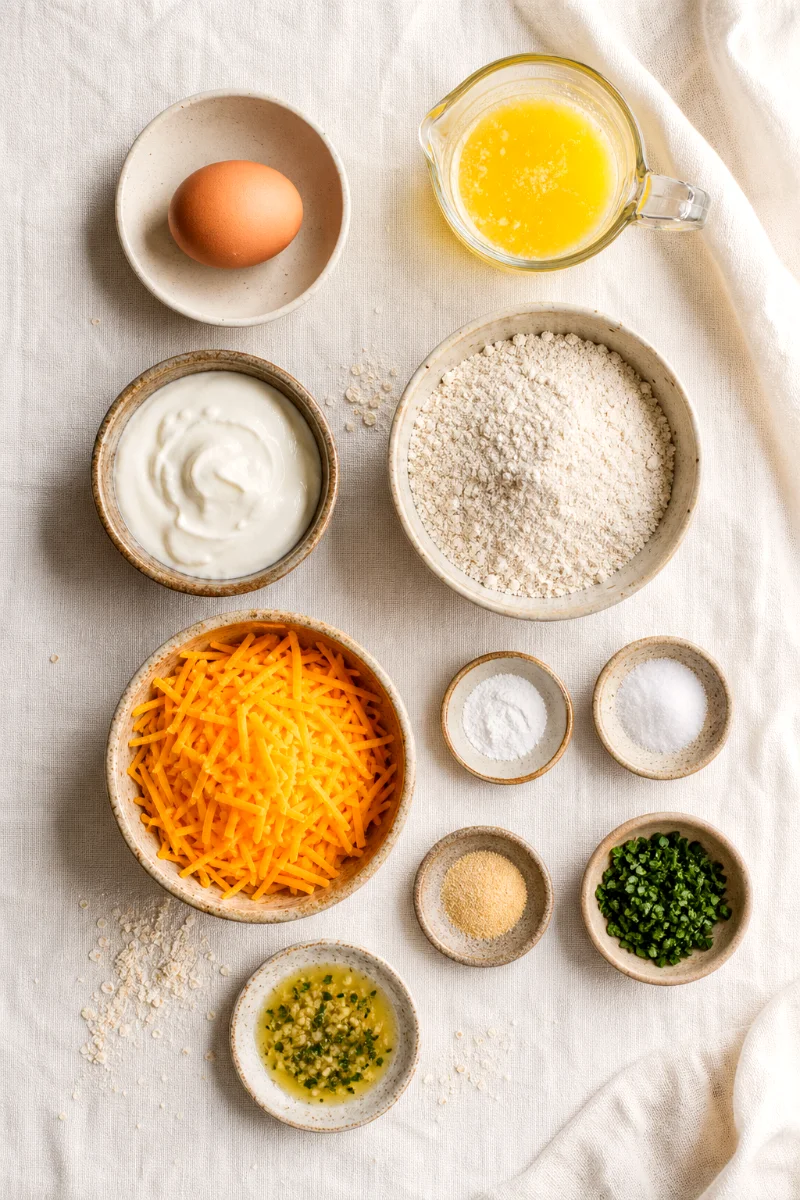 cheddar-cheese-cookies-ingredients