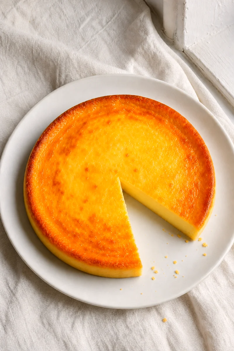 creamy-cheese-tart-top-down
