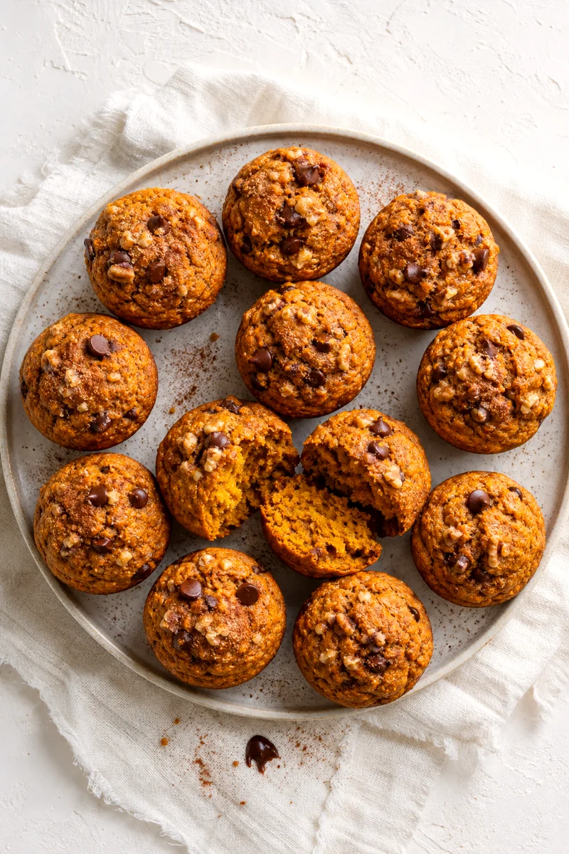 finished-pumpkin-muffins-top-down