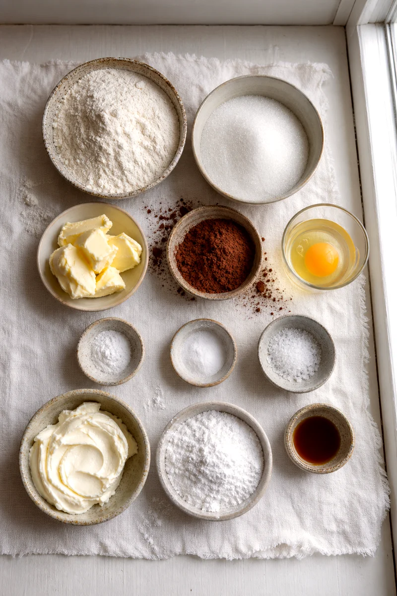 homemade-oreo-cookies-ingredients